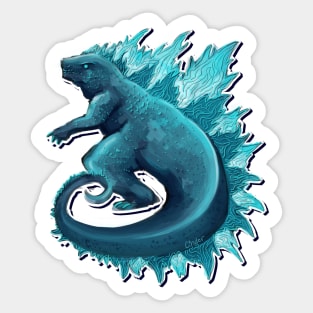 Godzilla Sticker